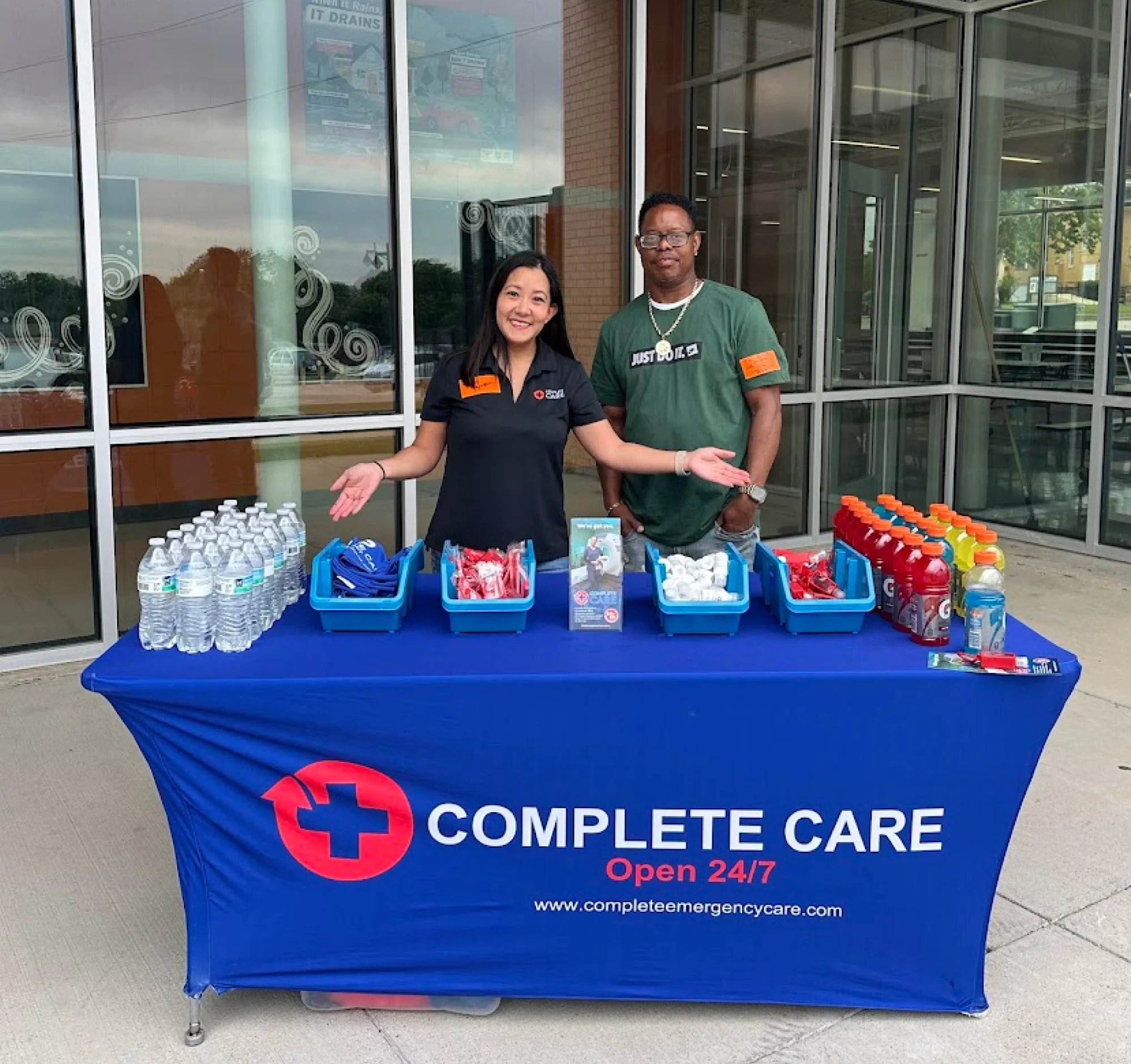Complete Care Camp Bowie Supports Van Zandt-Guinn Elementary Field Day Activities