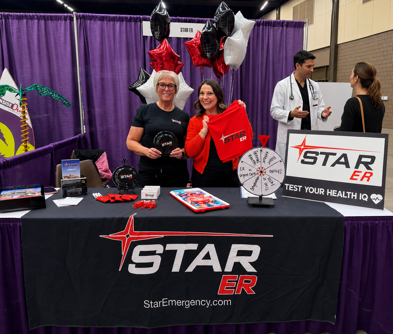 Star ER Connects with Community at KCBD Healthwise Expo