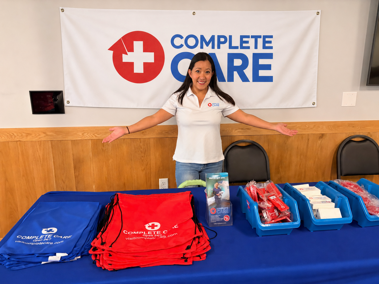 Complete Care Camp Bowie Sponsors Panther City Plant Bingo Benefiting Fort Worth Cops 4 Kids
