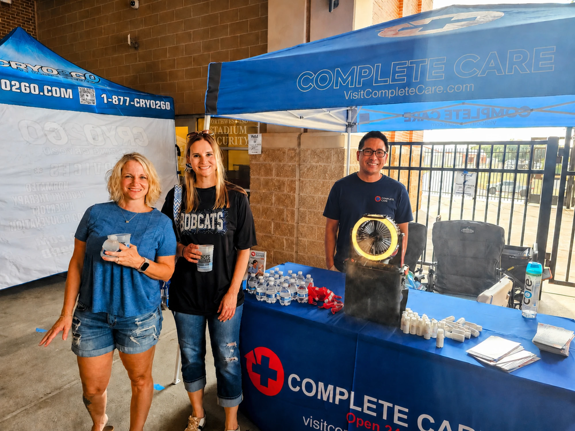 Complete Care Supports Byron Nelson High School Families with Hydration Station at Meet the Bobcats 2026