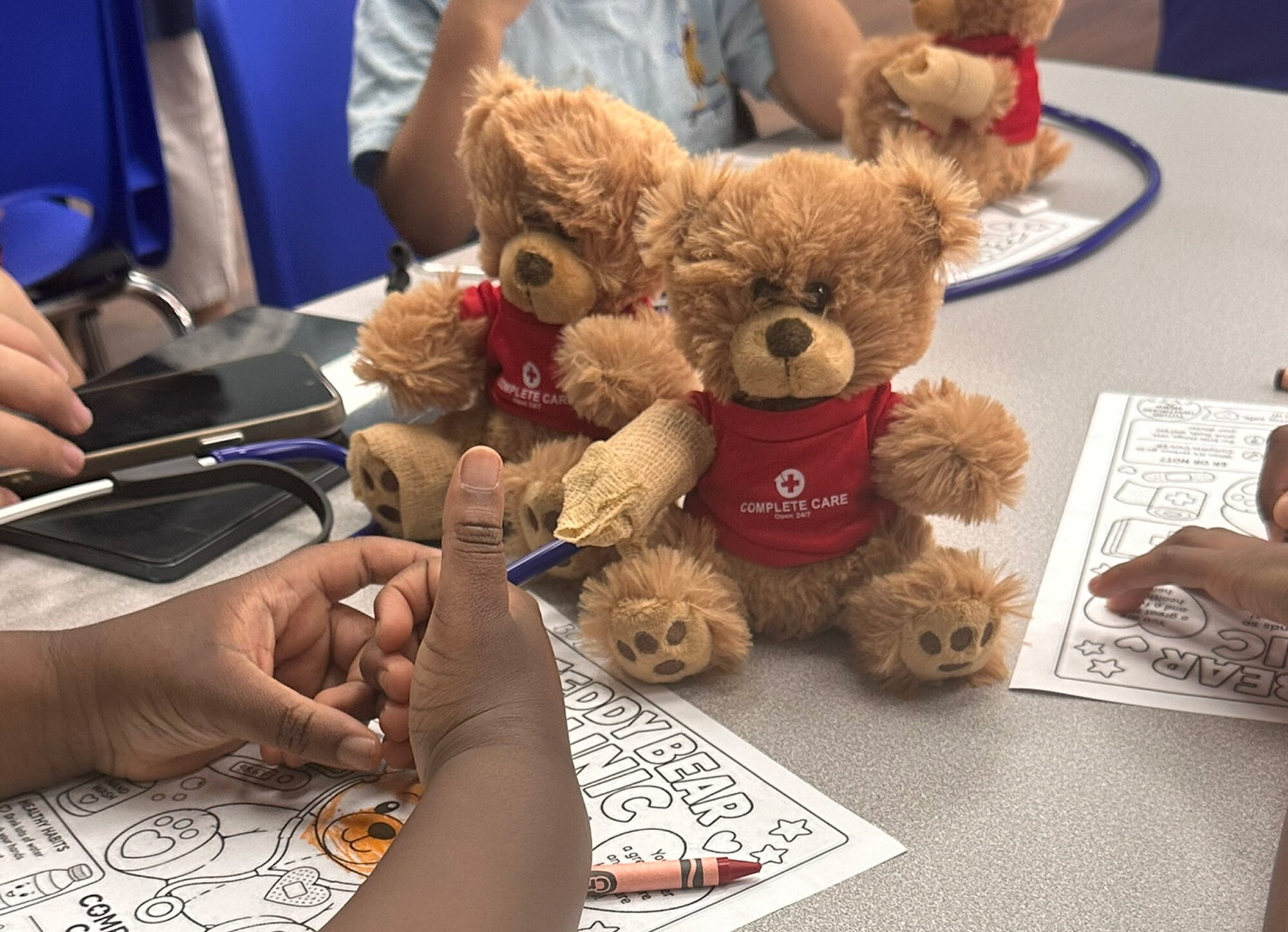 Complete Care Fossil Creek Brings Teddy Bear Clinic and Touch a Truck Experience to San Antonio Students