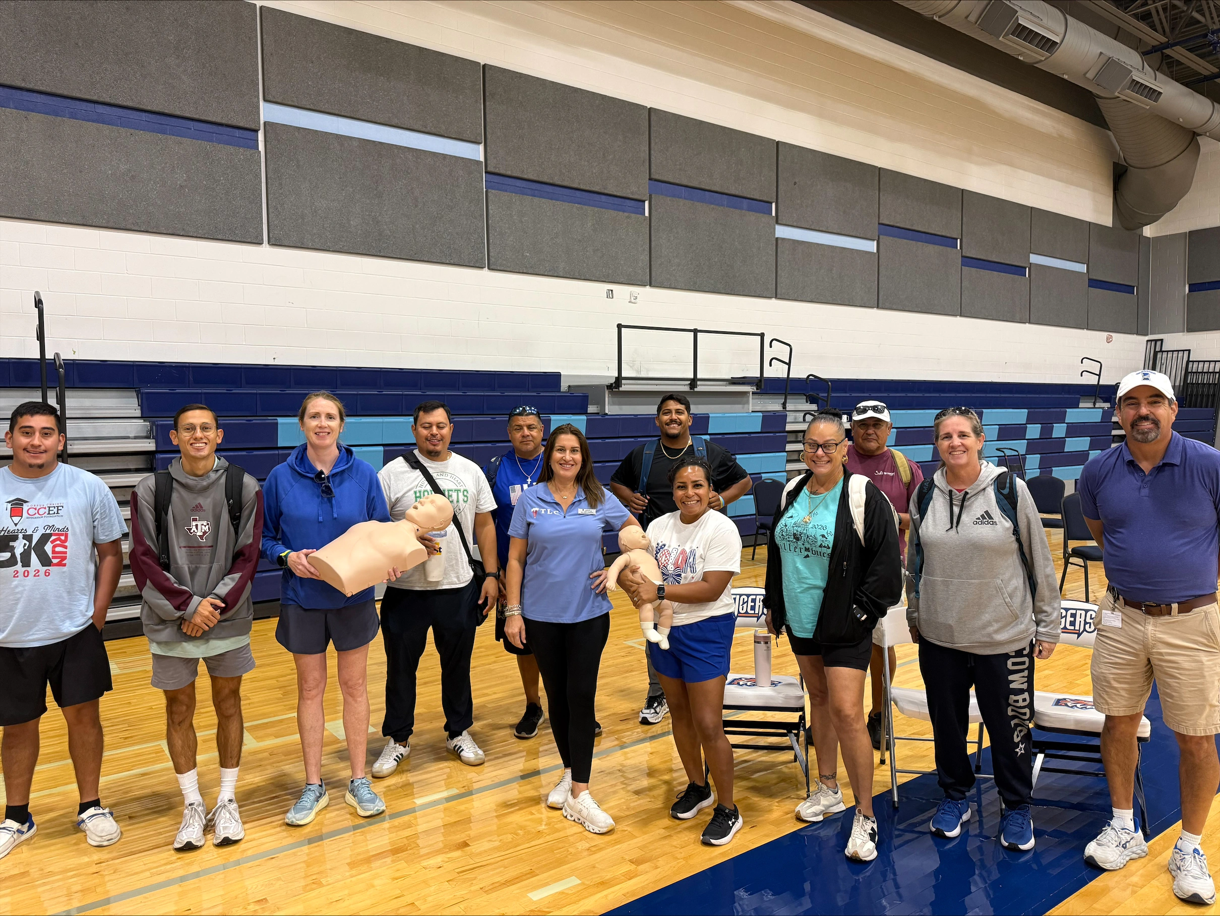 Complete Care and Republic EMS Provide CPR Training to 60 Corpus Christi ISD Teachers, Coaches, and Staff Members