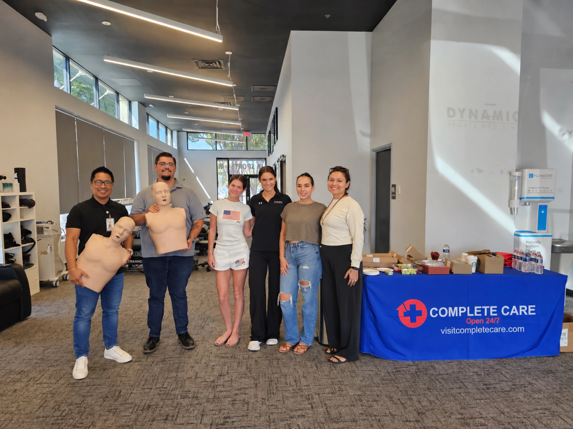 Complete Care Southlake Supports CPR and AED Training at Dynamic Sports Medicine to Strengthen Community Emergency Preparedness