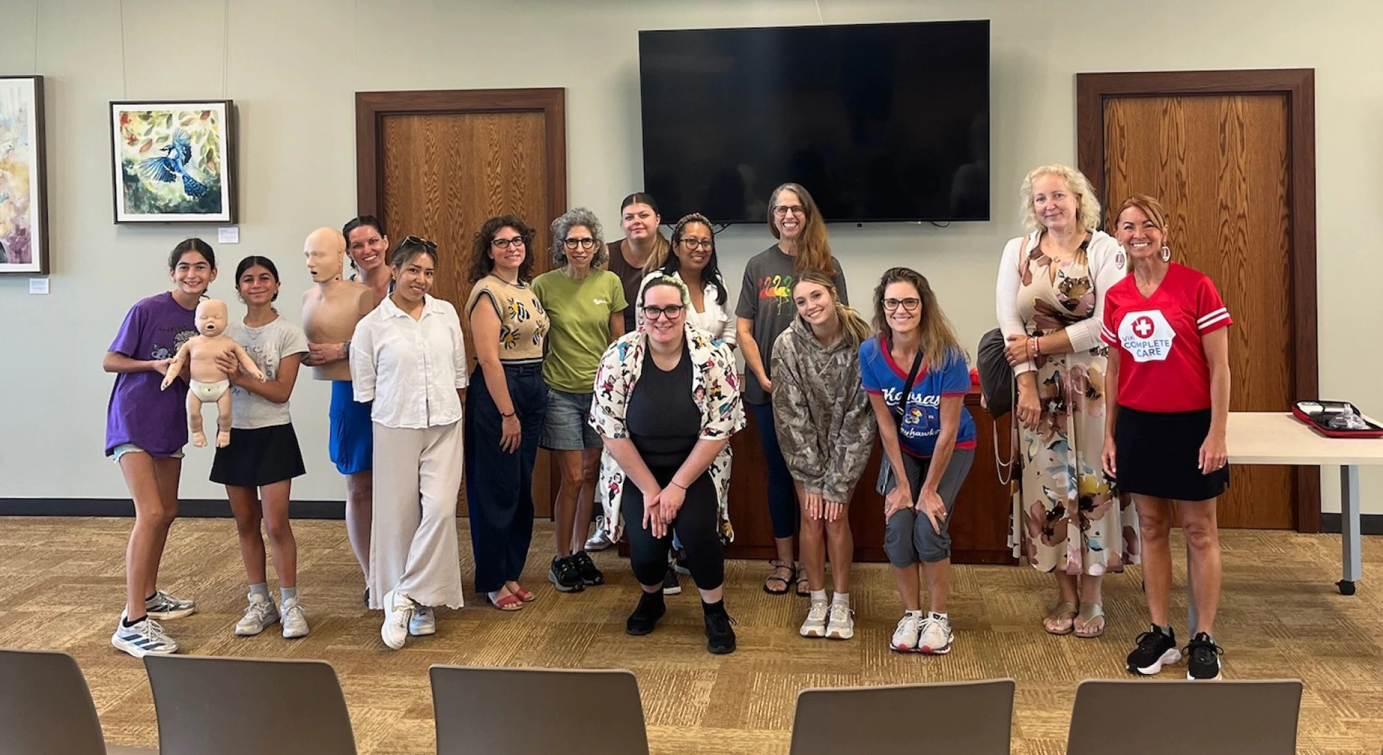 VIK Complete Care Brings Community CPR and AED Training to Laura Bush Community Library in Austin