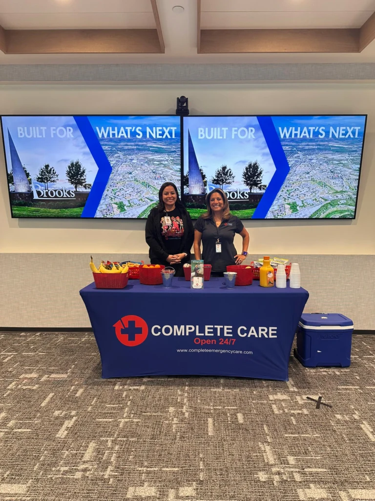Complete Care Brooks City Base Supports Community Wellness with Flu Clinic at Brooks Home Office
