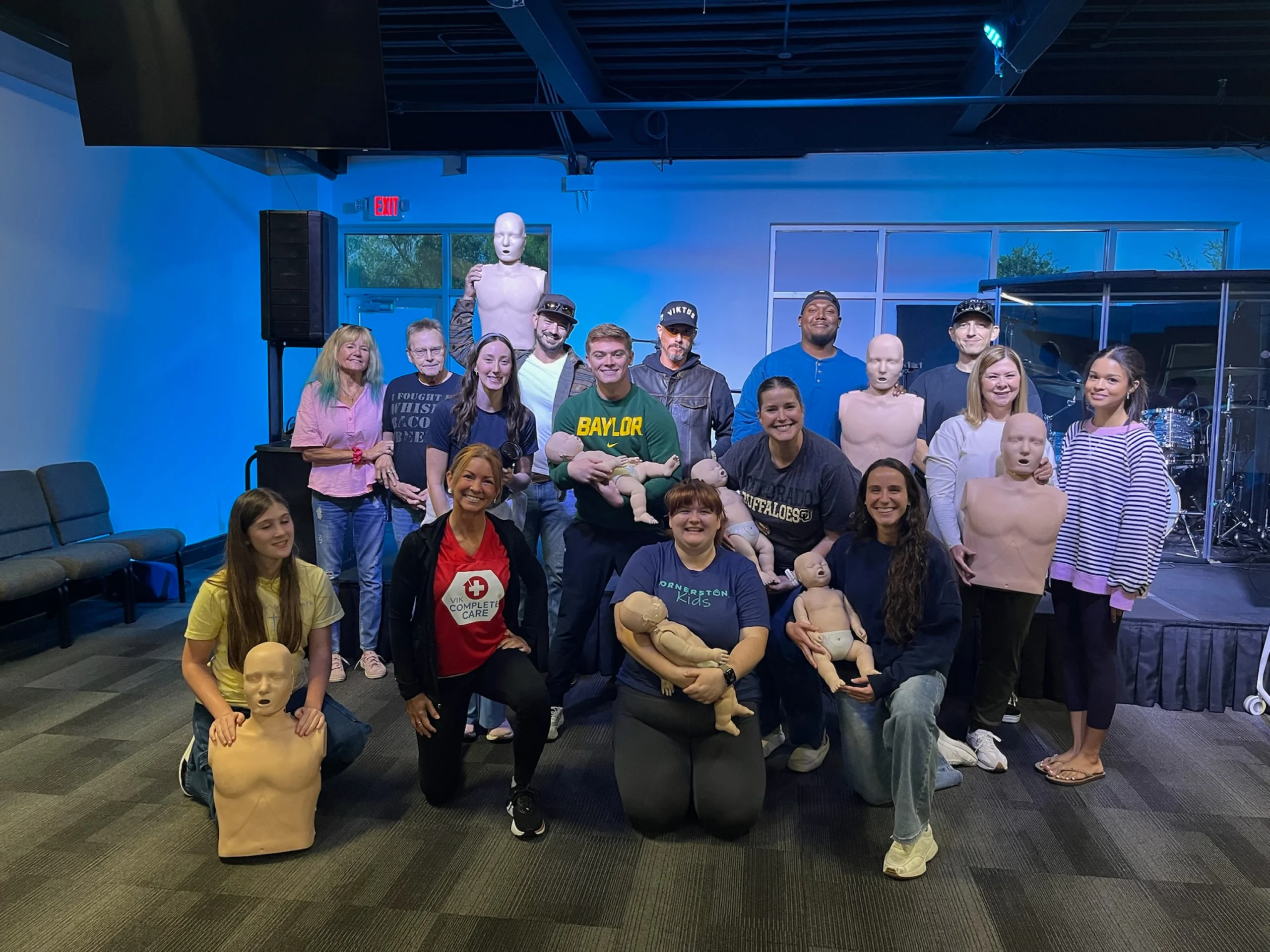 Complete Care Lakeway Helps Cornerstone Church Staff Build CPR and AED Skills